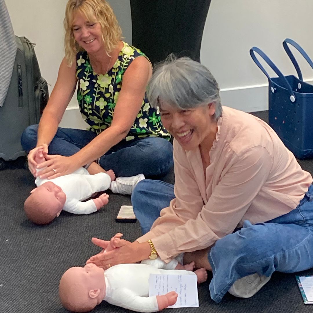  hands on infant massage training