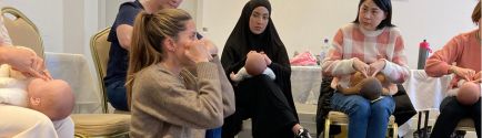  infant massage training classroom