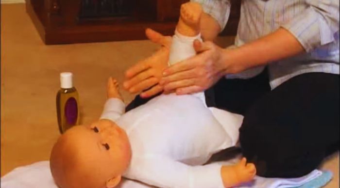  online infant massage demonstration video