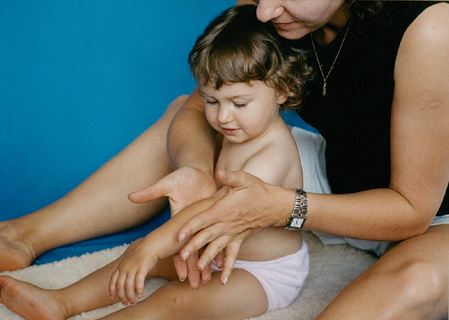 How to massage my toddler