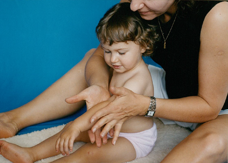 Toddler massage