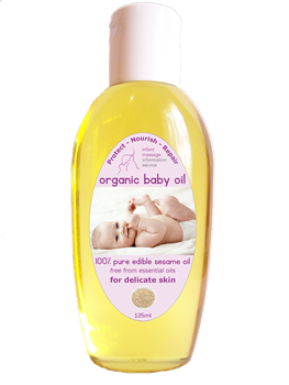 Organic Baby Massage Oil - Sesame 125mL